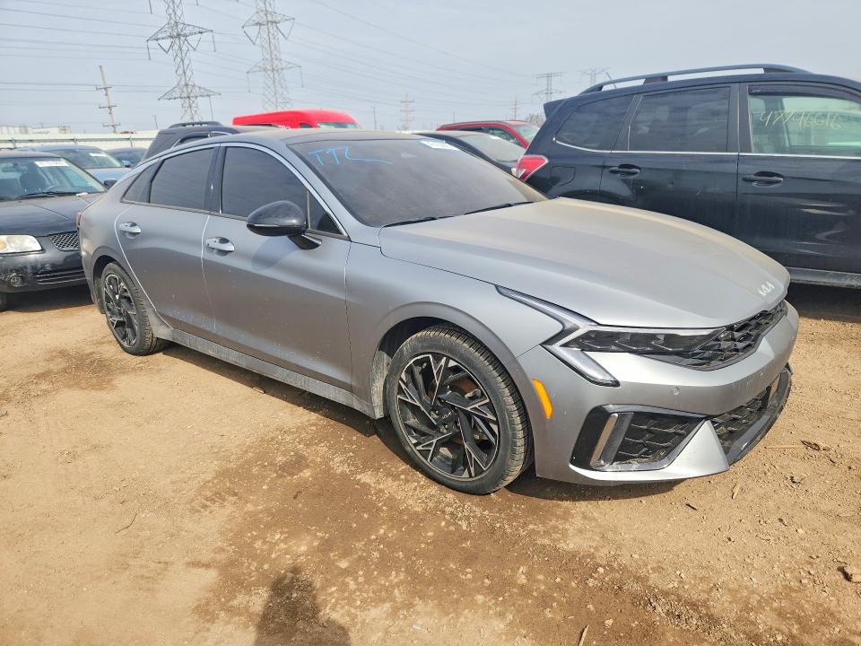 2025 Kia VIN KNAG64J74S5373142 COPART salvage auction — REAR END, In - Cert Of Title-Salvage Title, sold $250 on 2026-07-28 (photo 4)
