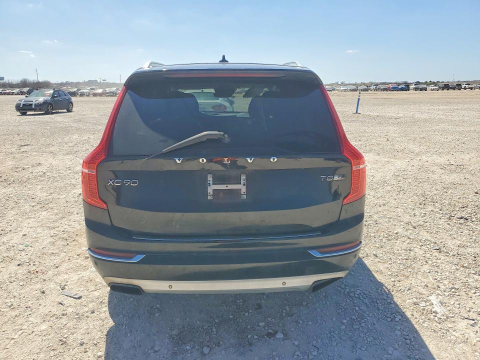 2016 Volvo Xc90 VIN YV4BC0PL6G1034283 COPART salvage auction — MINOR DENT/SCRATCHES, Tx - Certificate Of Title (P), sold $8,400 on 2026-08-27 (photo 6)