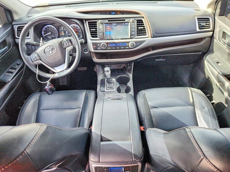 2016 Toyota Highlander VIN 5TDJKRFH0GS250491 COPART salvage auction — FRONT END, Co - Public - Salvage Title, sold $275 on 2026-07-27 (photo 8)