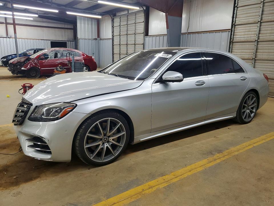 2019 Mercedes-benz S-klasse VIN WDDUG6GB7KA454918 COPART salvage auction — FRONT END, NC - SALVAGE CERTIFICATE OF TITLE, sold $7,200 on 2026-07-29 (photo 1)