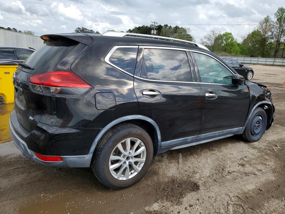 2017 Nissan Rogue VIN KNMAT2MT2HP586974 COPART salvage auction — FRONT END, TX - SALVAGE VEHICLE TITLE, sold $2,450 on 2026-07-28 (photo 3)