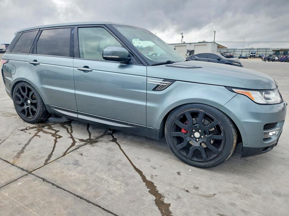 2014 Land rover Range rover sport VIN SALWR2WF3EA388536 COPART salvage auction — REAR END, Tx - Salvage Vehicle Title, sold $2,550 on 2026-07-02 (photo 4)
