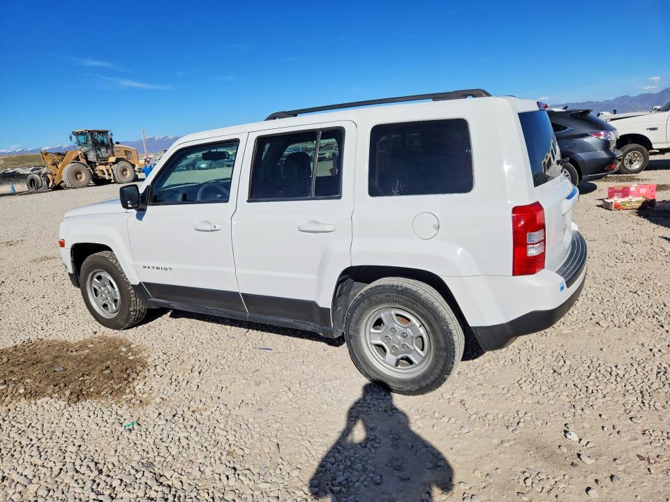 2016 Jeep Liberty (patriot) VIN 1C4NJPBB8GD681425 COPART salvage auction — FRONT END, Ut - Salvage Certificate, sold $500 on 2026-07-10 (photo 2)