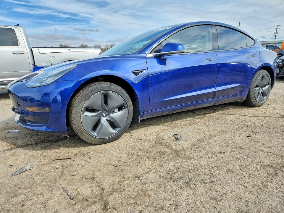 2020 Tesla Model 3 VIN 5YJ3E1EA0LF794025 COPART salvage auction — REAR END, PA, sold $1,050 on 2026-07-24 (photo 1)