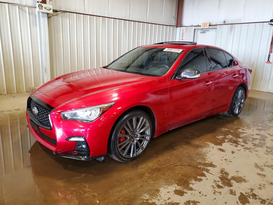 2023 Infiniti Q50 VIN JN1FV7DR0PM590882 — COPART salvage auction photo