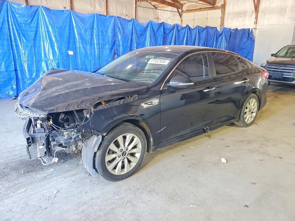 2016 Kia Optima VIN 5XXGT4L39GG036930 COPART salvage auction — FRONT END, Ky - Cert Of Title-Salvage, sold $575 on 2026-07-27 (photo 1)