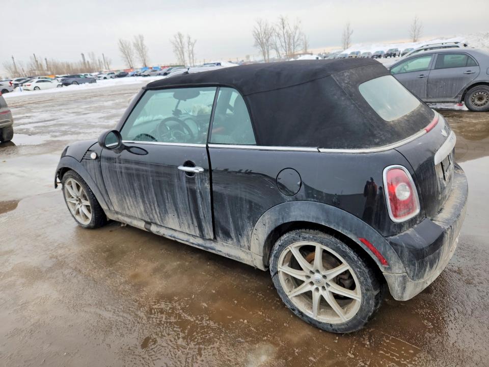 2010 Mini Cooper VIN WMWMR3C50ATZ19641 COPART salvage auction — FRONT END, Qc - Gravement Accidente, sold $1,150 on 2026-07-07 (photo 2)