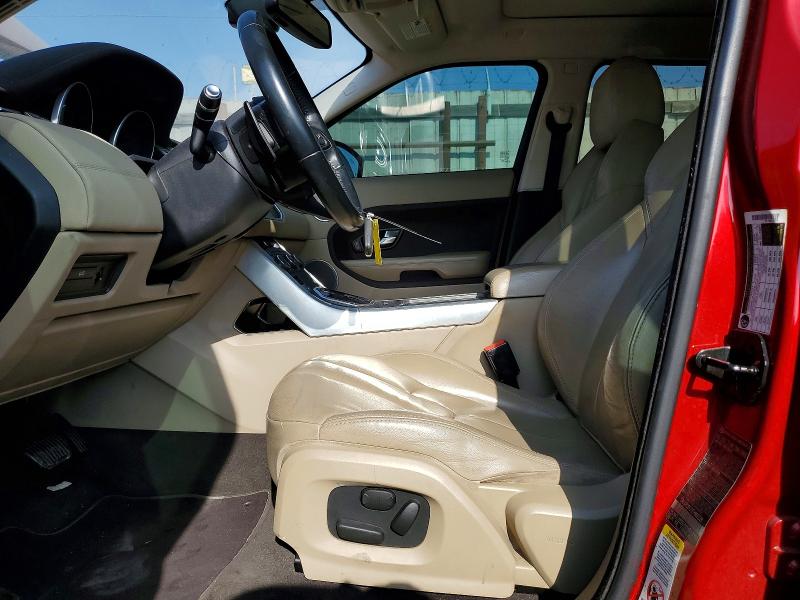 2014 Land rover Range rover evoque VIN SALVR2BG1EH892228 COPART salvage auction — MINOR DENT/SCRATCHES, Ca - Dis/Dlr/Exp Only Salvage Cert, sold $2,250 on 2026-07-08 (photo 7)