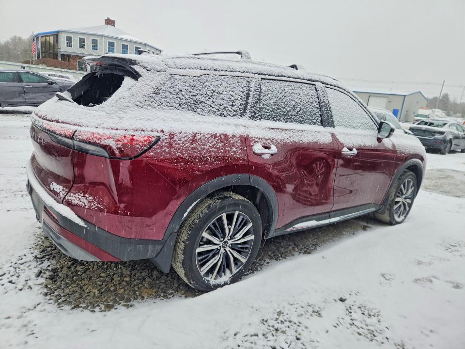 2024 Infiniti Qx60 VIN 5N1DL1HU3RC354768 COPART salvage auction — ROOF, MA - CERT OF TITLE-SALVAGE, sold $18,800 on 2026-07-31 (photo 3)