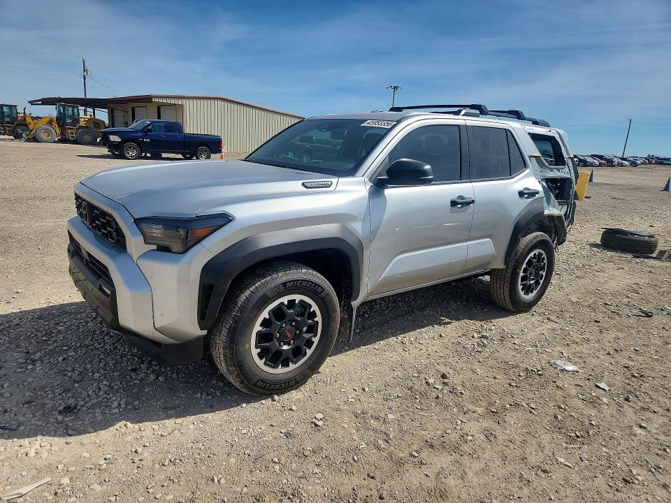 2025 Toyota 4runner VIN JTEVB5BR1S5010031 COPART salvage auction — REAR END, TX - SALVAGE VEHICLE TITLE, sold $28,500 on 2026-07-15 (photo 1)