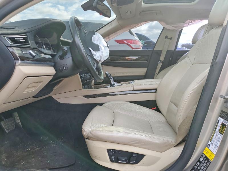 2010 BMW 7 series VIN WBAKC8C5XAC430220 COPART salvage auction — FRONT END, WV - CERTIFICATE OF TITLE, sold $2,900 on 2026-07-31 (photo 7)