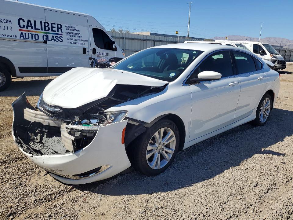 2015 Chrysler 200 VIN 1C3CCCAB6FN655866 COPART salvage auction — FRONT END, Nv - Salvage Title, sold $375 on 2026-07-16 (photo 1)