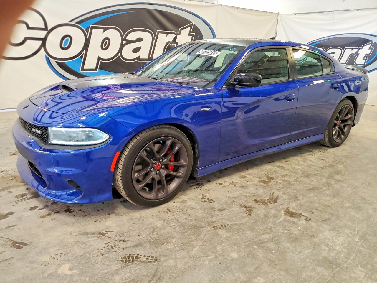 2022 Dodge Charger VIN 2C3CDXCT2NH157794 COPART salvage auction — Minor Dent/Scratches, TN - CERTIFICATE OF TITLE, sold $21,750 on 2026-07-09 (photo 1)