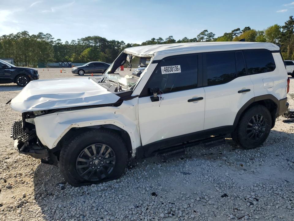 2024 Toyota Land cruiser VIN JTEABFAJ9RK004182 COPART salvage auction — Rollover, TX - CERTIFICATE OF TITLE, sold $21,600 on 2026-06-02 (photo 1)
