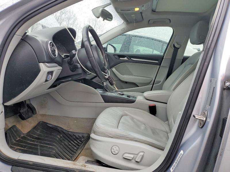 2015 Audi A3 VIN WAUBFGFFXF1050254 COPART salvage auction — FRONT END, Ct - Cert Of Title-Salvage, sold $450 on 2026-07-23 (photo 7)