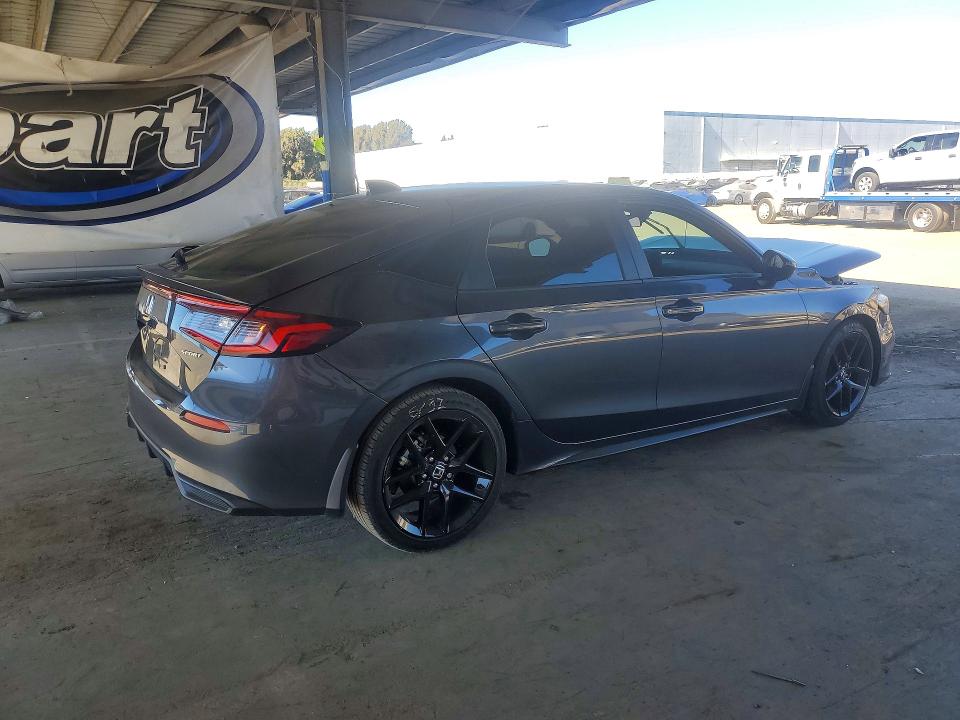 2025 Honda Civic VIN 19XFL2H87SE011434 COPART salvage auction — FRONT END, CA - SALVAGE CERTIFICATE, sold $5,700 on 2026-07-02 (photo 3)