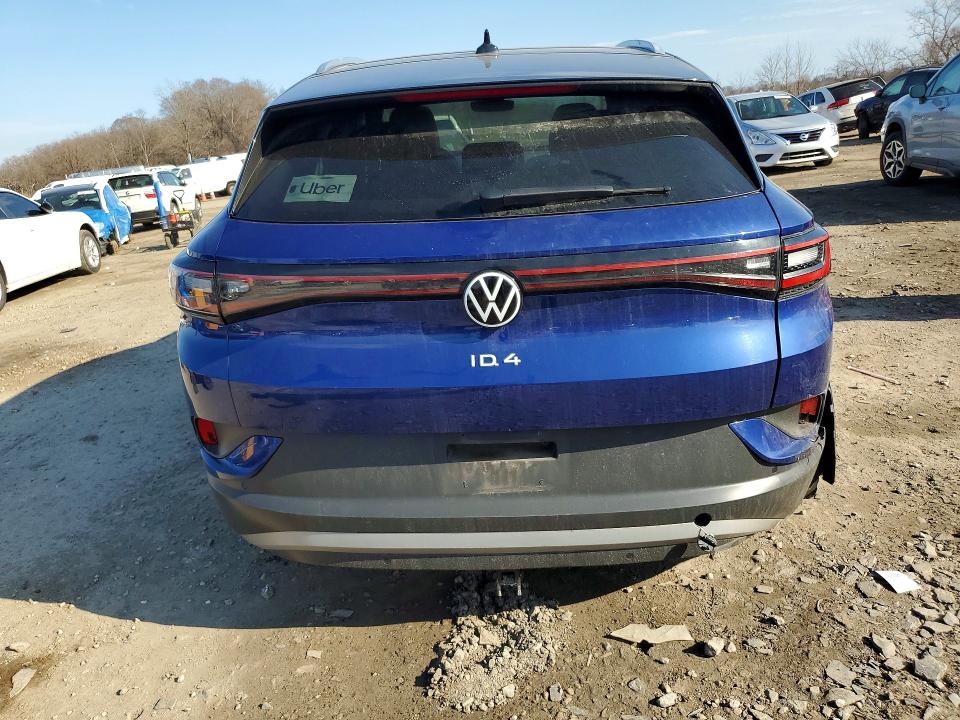 2021 Volkswagen Id.4 VIN WVGDMPE2XMP023206 COPART salvage auction — UNDERCARRIAGE, Md - Cert Of Salvage > 75% Damage, sold $8,600 on 2026-07-09 (photo 6)