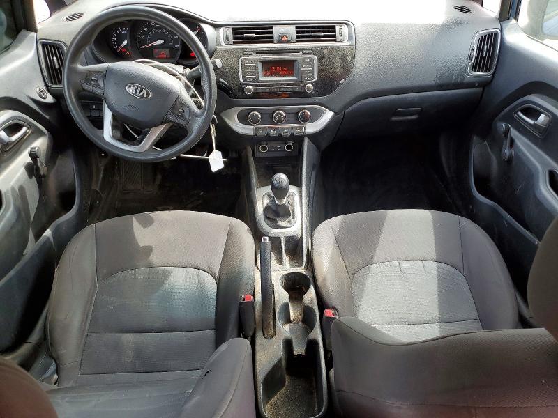 2016 Kia Rio VIN KNADM4A33G6576594 COPART salvage auction — FRONT END, Md - Cert Of Salvage > 75% Damage, sold $425 on 2026-07-14 (photo 8)