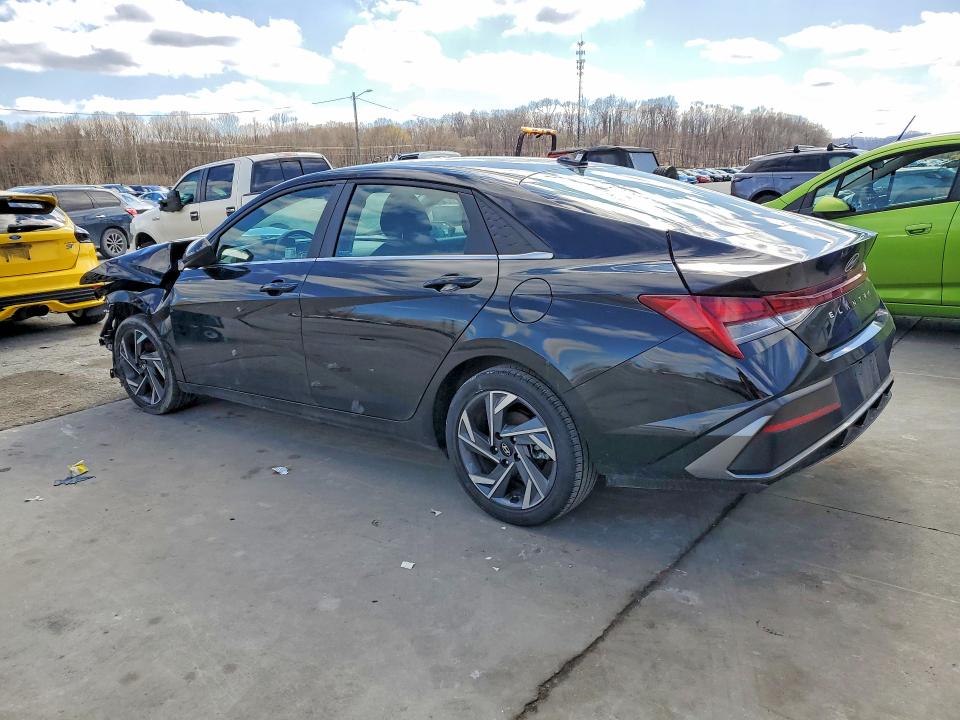2025 Hyundai Elantra VIN KMHLS4DGXSU907335 COPART salvage auction — FRONT END, Fl - Certificate Of Destruction, sold $4,400 on 2026-07-09 (photo 2)