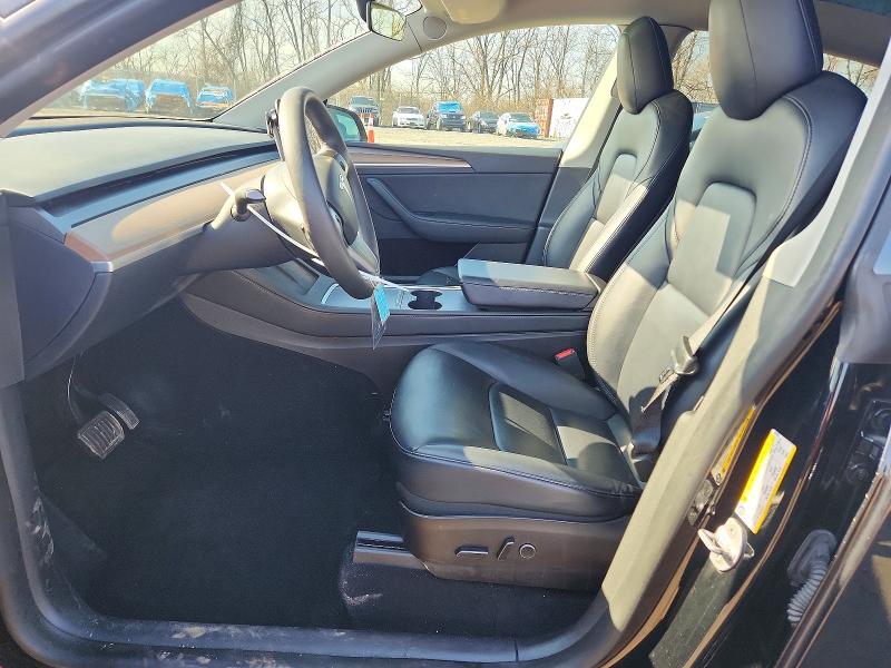 2023 Tesla Model y VIN 7SAYGDEE3PF607258 COPART salvage auction — REAR END, Id - Salvage Certificate Of Title, sold $12,600 on 2026-07-09 (photo 7)