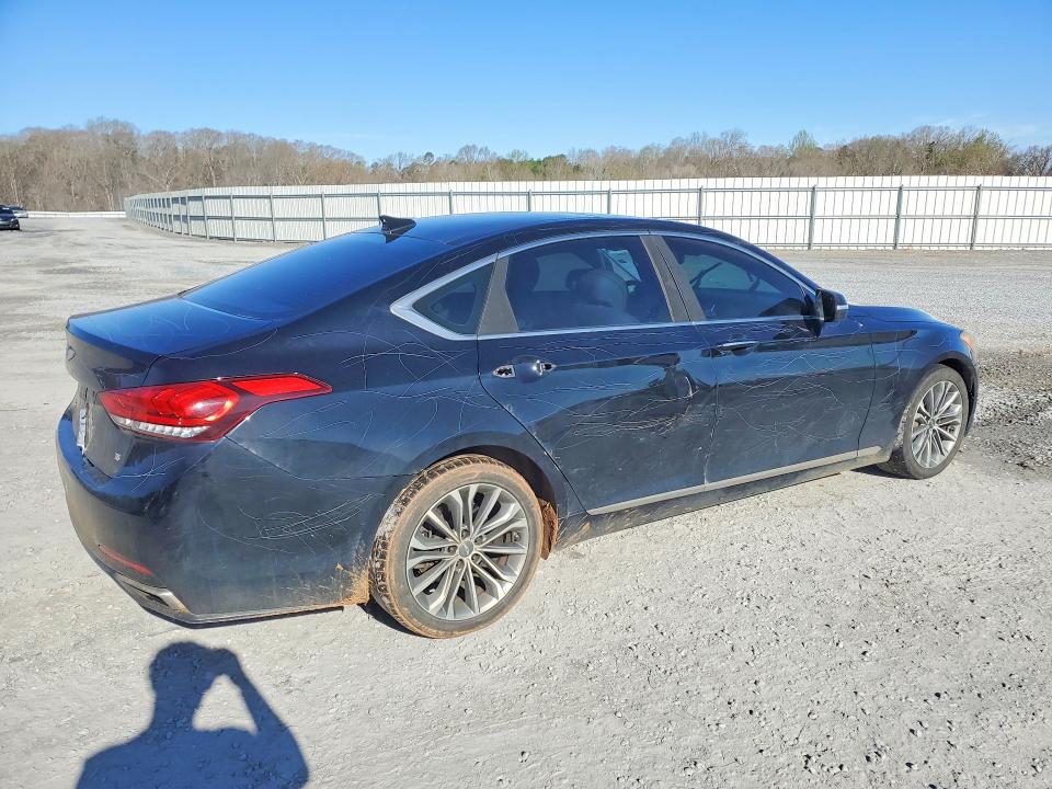 2015 Hyundai Genesis VIN KMHGN4JE0FU101702 COPART salvage auction — VANDALISM, Nc - Salvage Certificate Of Title, sold $175 on 2026-07-29 (photo 3)