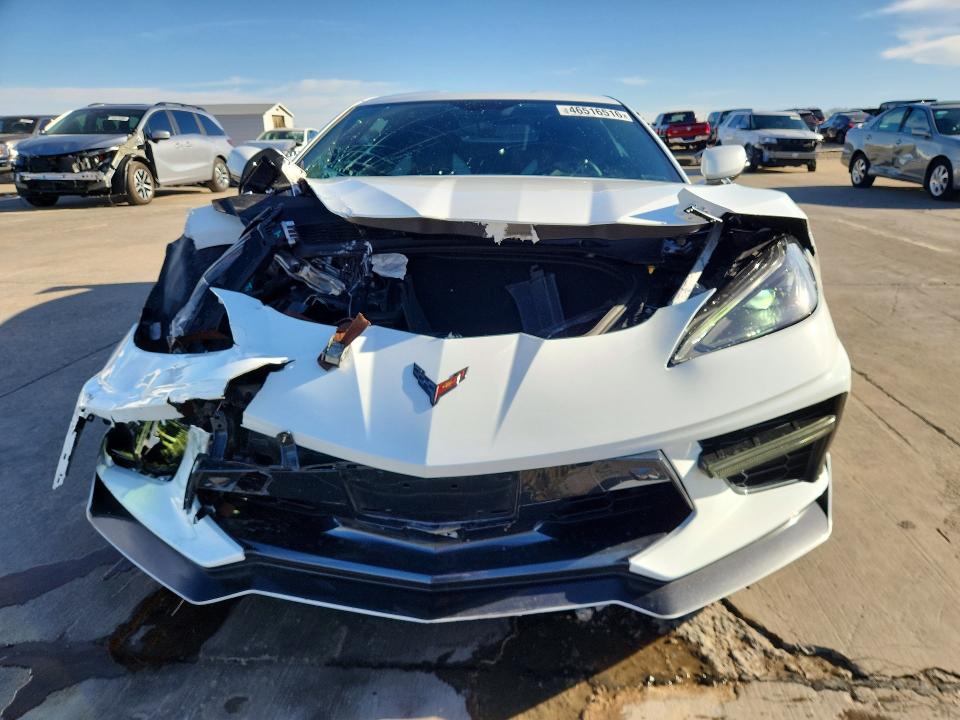 2022 Chevrolet Corvette VIN 1G1YB2D43N5124417 COPART salvage auction — FRONT END, Tx - Certificate Of Title, sold $36,000 on 2026-07-02 (photo 5)