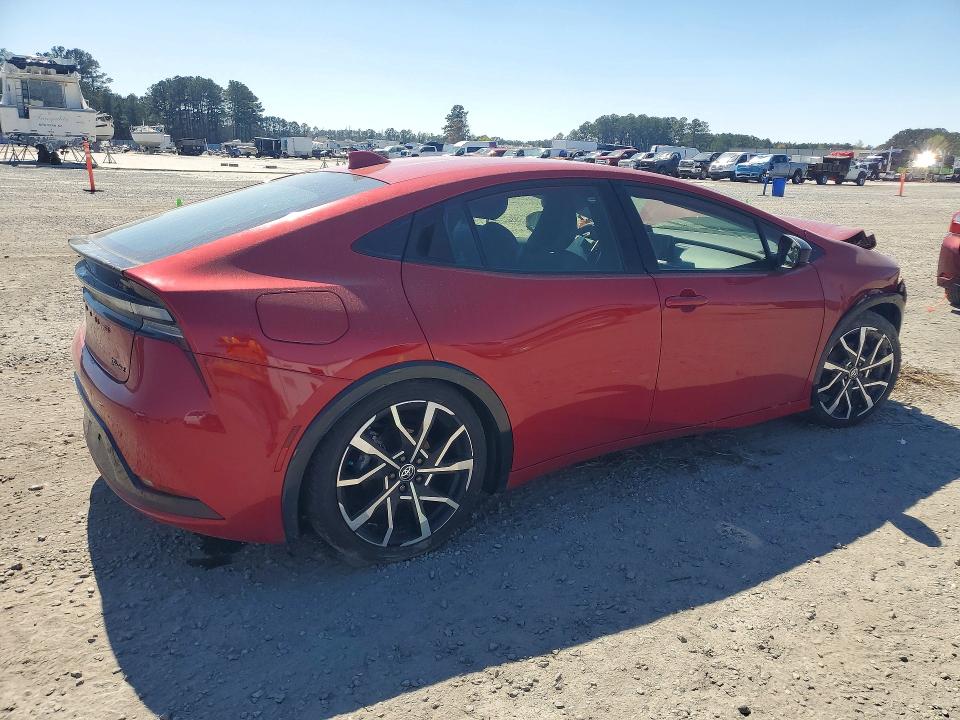 2024 Toyota Prius VIN JTDACACU0R3025539 COPART salvage auction — FRONT END, NC - SALVAGE CERTIFICATE OF TITLE, sold $3,750 on 2026-07-20 (photo 3)