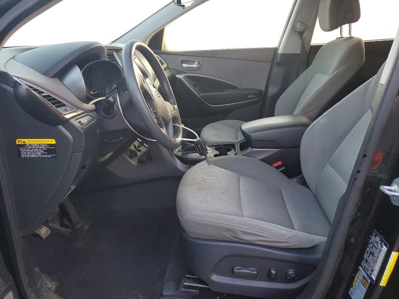 2016 Hyundai Santa fe VIN KM8SMDHF1HU175483 COPART salvage auction — REAR END, Id - Salvage Certificate Of Title, sold $2,350 on 2026-07-08 (photo 7)