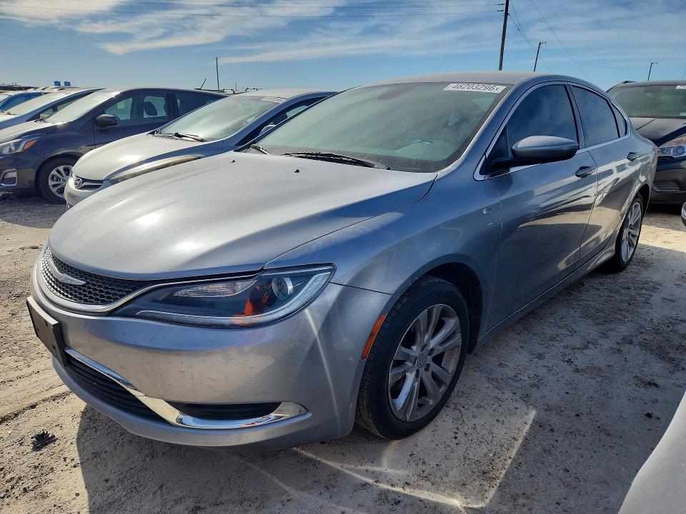 2016 Chrysler 200 VIN 1C3CCCAB1GN128884 COPART salvage auction — REAR END, Tx - Certificate Of Title, sold $775 on 2026-07-29 (photo 1)