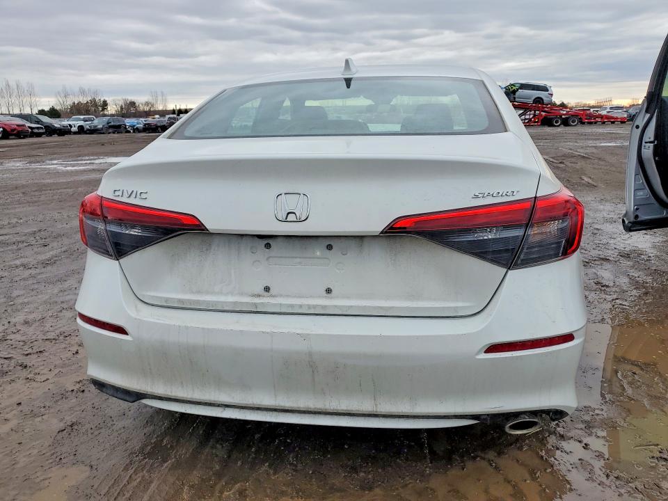 2022 Honda Civic VIN 2HGFE2F50NH129399 COPART salvage auction — FRONT END, ON - PERMIT SALVAGE, sold $3,600 on 2026-07-02 (photo 6)