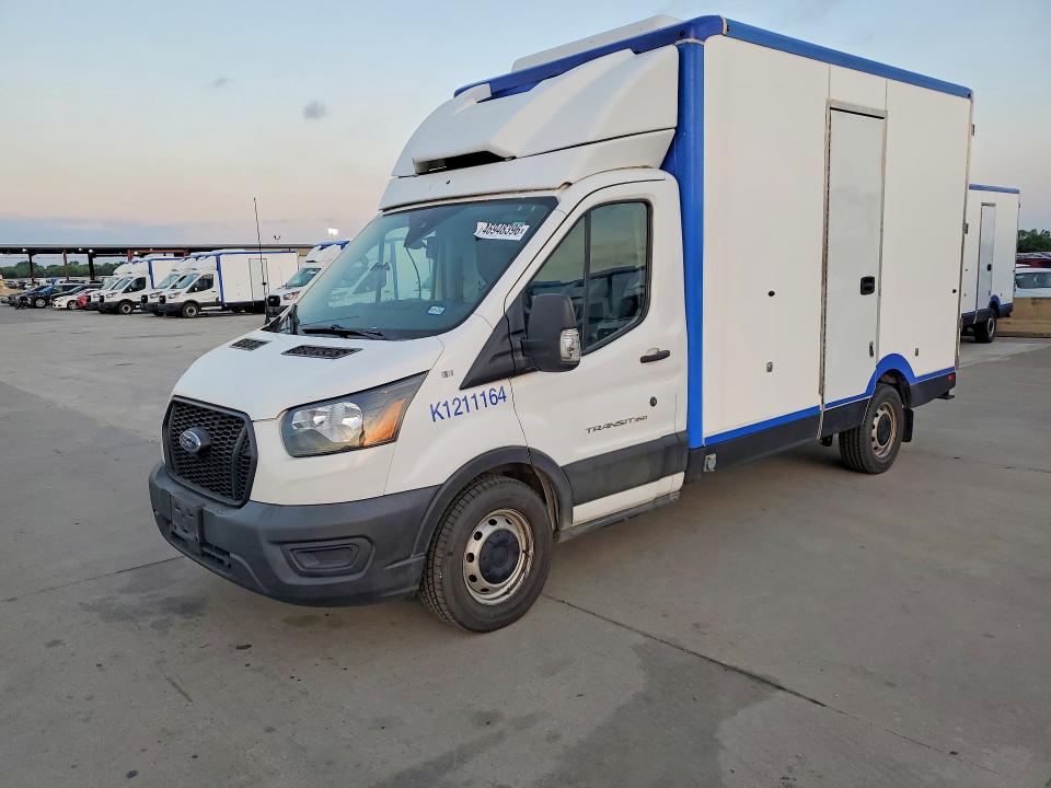 2021 Ford Transit VIN 1FDBW5Z89MKA96441 COPART salvage auction — NORMAL WEAR, TX - CERTIFICATE OF TITLE, sold $17,000 on 2026-07-30 (photo 1)