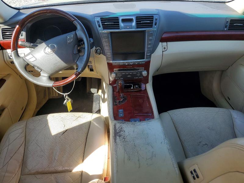 2011 Lexus Ls VIN JTHBL5EF4B5102271 COPART salvage auction — FRONT END, Id - Salvage Certificate Of Title, sold $250 on 2026-07-21 (photo 8)