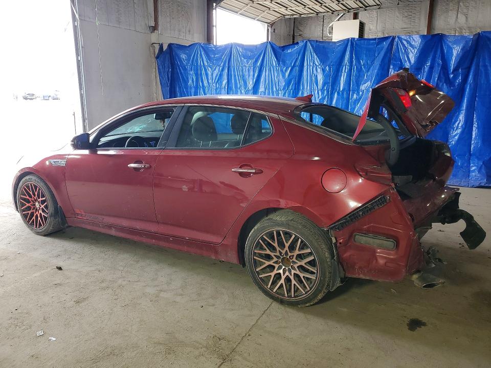 2014 Kia Optima VIN 5XXGR4A67EG333848 COPART salvage auction — REAR END, Ky - Bill Of Sale/Part Only/No Titl, sold $500 on 2026-07-06 (photo 2)