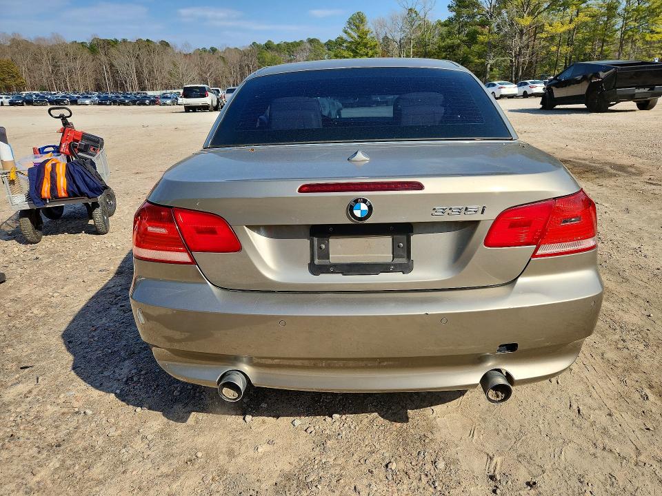 2007 BMW 3er VIN WBAWL73537PX46684 COPART salvage auction — FRONT END, Nc - Salvage Certificate Of Title, sold $1,250 on 2026-07-10 (photo 6)