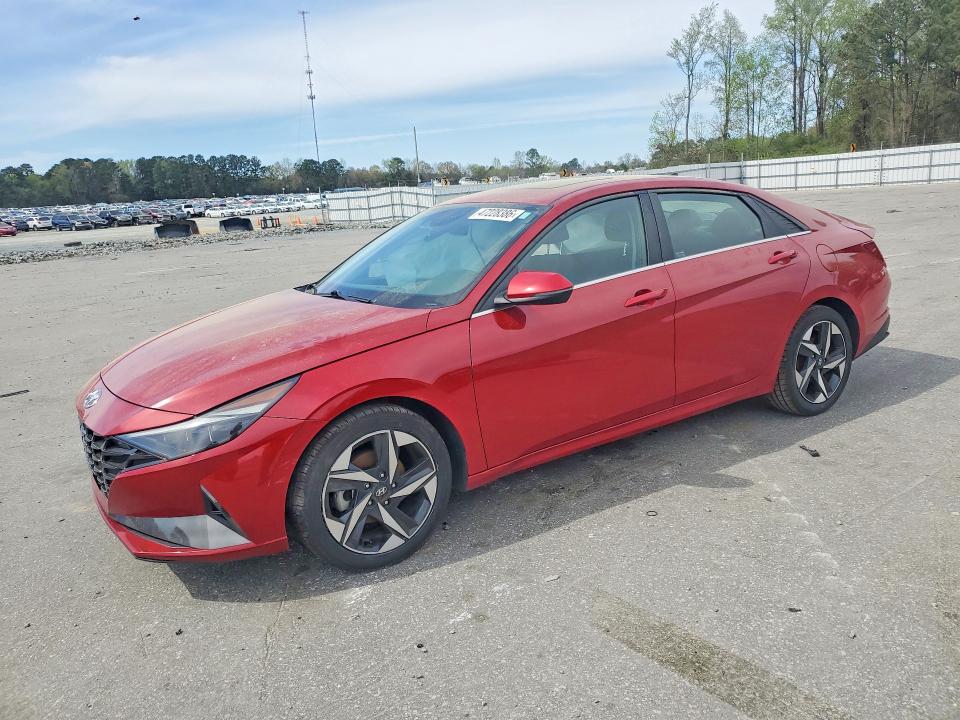 2023 Hyundai VIN KMHLP4AG6PU480054 COPART salvage auction — SIDE, Nc - Salvage Certificate Of Title, sold $4,200 on 2026-07-16 (photo 1)