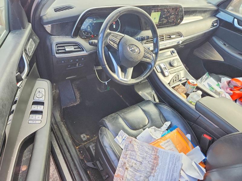 2021 Hyundai Palisade VIN KM8R5DHEXMU208140 COPART salvage auction — HAIL, Il - Salvage Certificate, sold $8,300 on 2026-07-13 (photo 8)