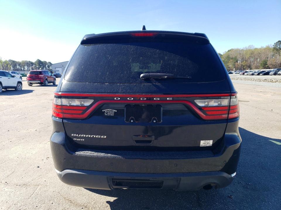 2016 Dodge Durango VIN 1C4RDJAG8GC354063 COPART salvage auction — FRONT END, WV - DEALER ONLY CLEAN TITLE, sold $2,500 on 2026-09-17 (photo 6)