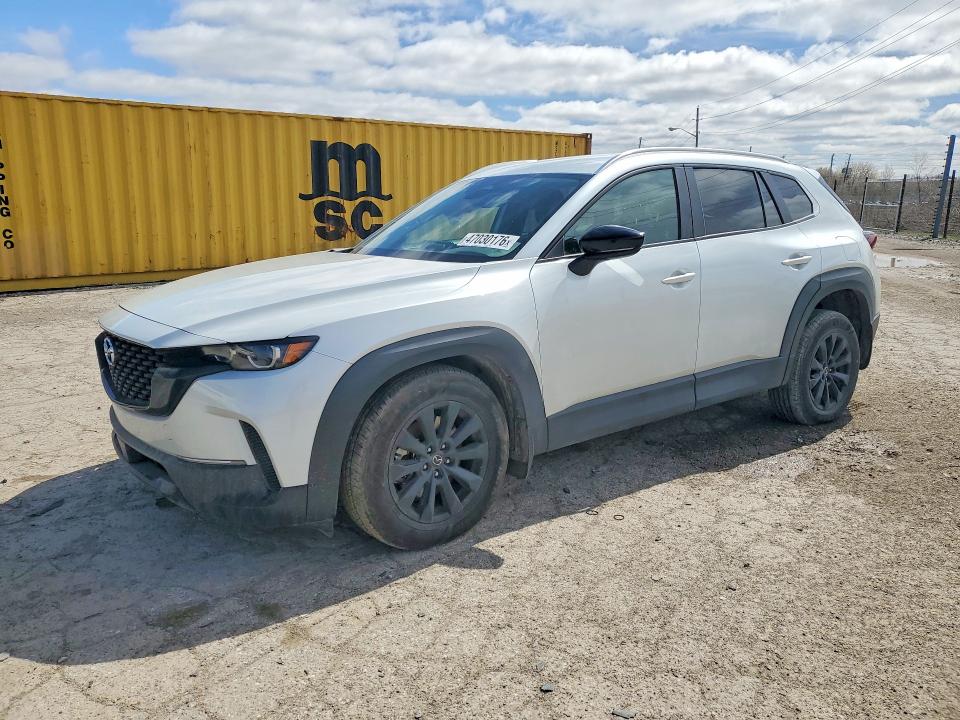 2025 Mazda Cx-50 VIN 7MMVABBM2SN374212 COPART salvage auction — FRONT END, IN - CERT OF TITLE-SALVAGE TITLE, sold $1,500 on 2026-07-28 (photo 1)