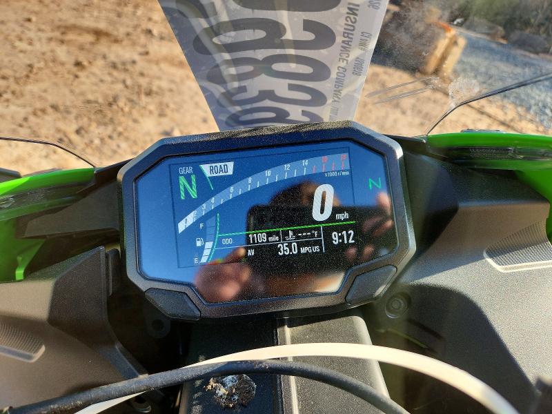 2025 Kawasaki Zx VIN JKBZXJK15SA009164 COPART salvage auction — SIDE, Salvage Title, sold $1,200 on 2026-07-30 (photo 7)