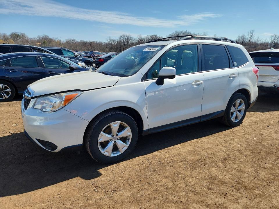 2015 Subaru Forester VIN JF2SJAGC3FH506820 COPART salvage auction — FRONT END, Salvage Title, sold $475 on 2026-07-17 (photo 1)
