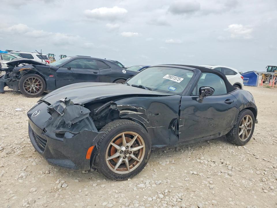 2016 Mazda Mx-5 VIN JM1NDAB71G0110575 COPART salvage auction — FRONT END, Tx - Salvage Vehicle Title, sold $1,950 on 2026-07-07 (photo 1)