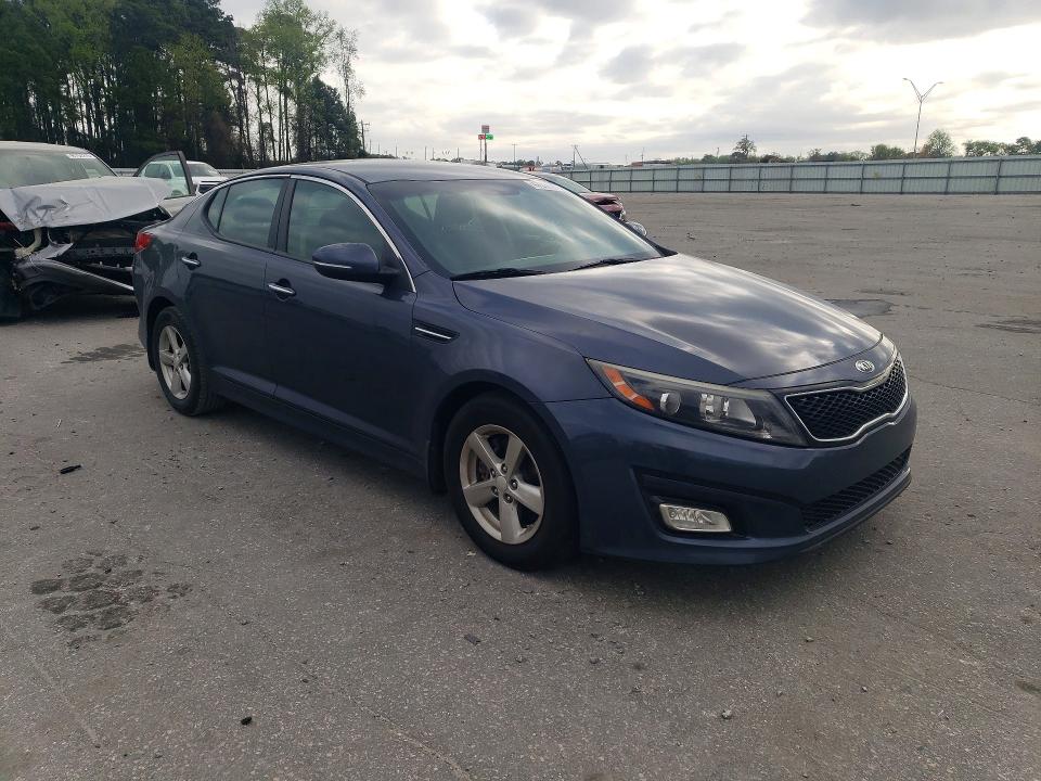 2015 Kia Optima VIN 5XXGM4A73FG471377 COPART salvage auction — SIDE, Nc - Salvage Certificate Of Title, sold $850 on 2026-07-09 (photo 4)