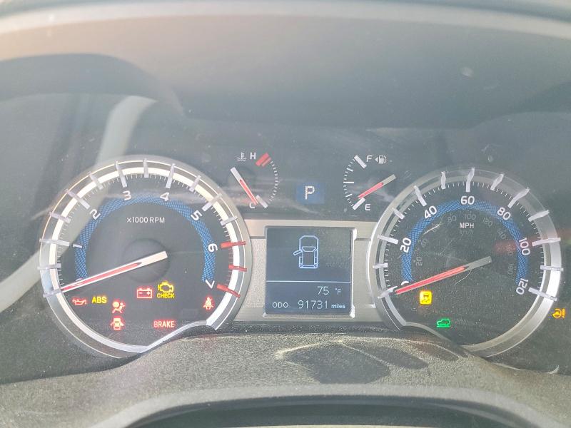 2019 Toyota 4runner VIN JTEBU5JR5K5684486 COPART salvage auction — FRONT END, Ga - Cert Of Title-Salvage, sold $13,300 on 2026-07-17 (photo 9)