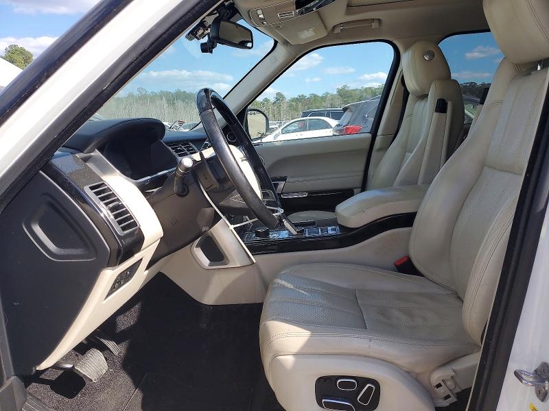 2013 Land rover RANGE ROVER VIN SALGS2DF9DA100965 COPART salvage auction — REAR END, Sc - Cert Of Title-Salvage, sold $5,800 on 2026-07-08 (photo 7)