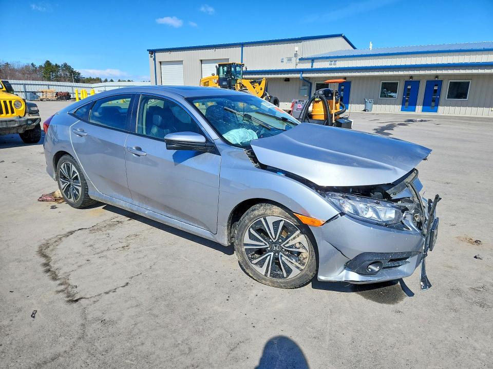 2018 Honda Civic VIN JHMFC1F74JX025244 COPART salvage auction — FRONT END, Me - Cert Of Title-Salvage Collisio, sold $575 on 2026-07-15 (photo 4)