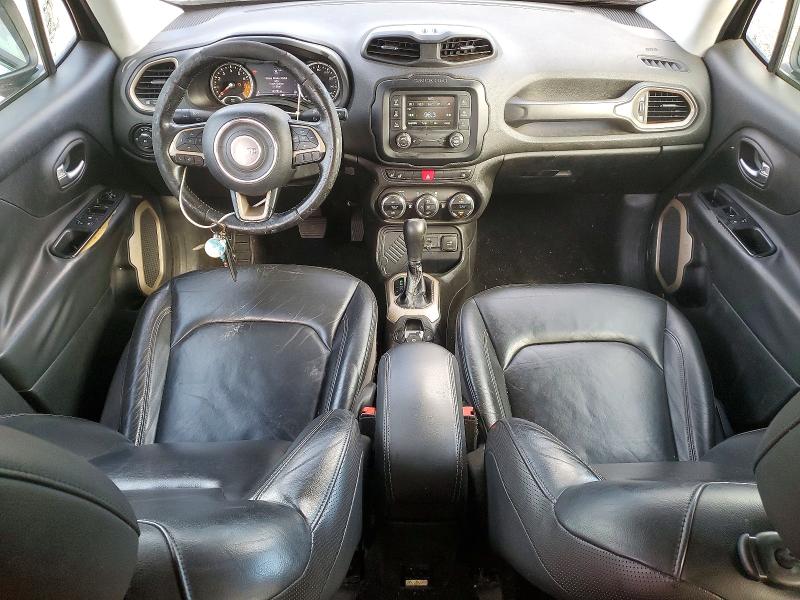 2016 Jeep Renegade VIN ZACCJADT5GPC84198 COPART salvage auction — WATER/FLOOD, Tn - Salvage Cert-Water Damage, sold $4 on 2026-08-17 (photo 8)