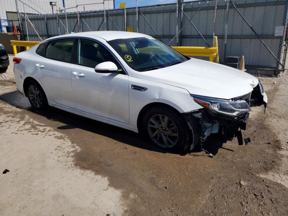 2019 Kia Optima VIN 5XXGT4L3XKG328255 COPART salvage auction — FRONT END, Ky - Bill Of Sale/Part Only/No Titl, sold $1,050 on 2026-07-08 (photo 4)