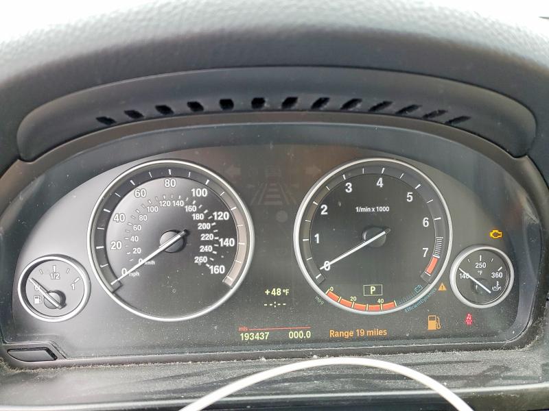 2012 BMW 5er VIN WBAFU7C53BDU54430 COPART salvage auction — MECHANICAL, Md - Certificate Of Title, sold $350 on 2026-07-27 (photo 9)
