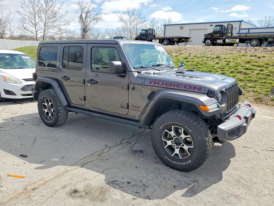 2021 Jeep Wrangler unlimited VIN 1C4HJXFG3MW617280 COPART salvage auction — MINOR DENT/SCRATCHES, Mo - Certificate Of Title, sold $23,500 on 2026-07-09 (photo 4)