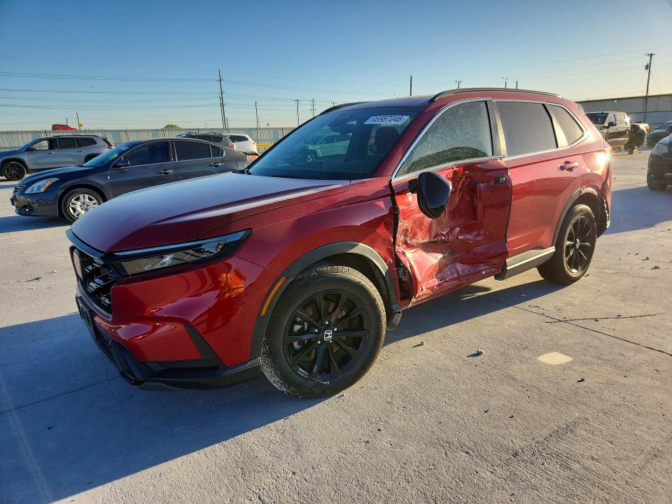 2023 Honda Cr-v VIN 7FARS5H52PE006378 COPART salvage auction — SIDE, Tx - Salvage Vehicle Title, sold $15,600 on 2026-07-24 (photo 1)